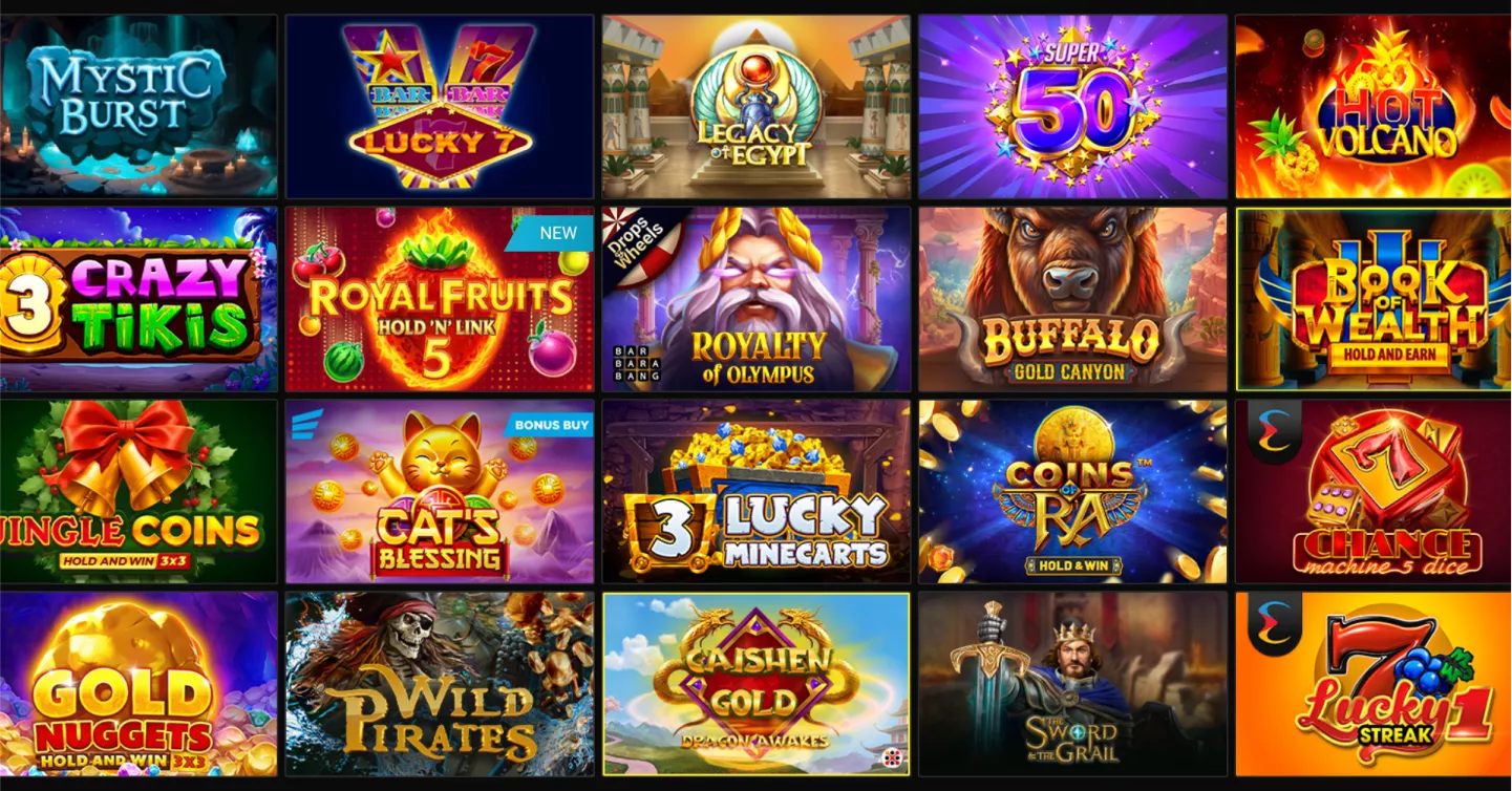 مجموعة كبيرة من ألعاب WinWin الكلاسيكية والجديدة للاعبين